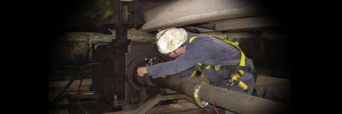 鋼鐵廠冷卻塔風機的長軸與水冷塔對中方法